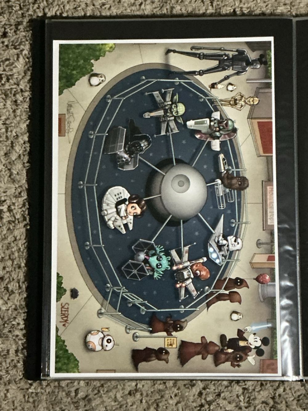 Nintendo The Super Mario Galaxy Movie Bowser Demons Wall Poster 34l” X 22.4w” Unframed Version