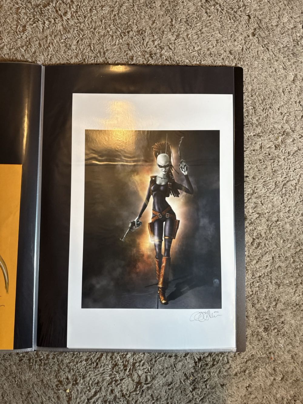 Taz-Mania Mean Bear Model Cel