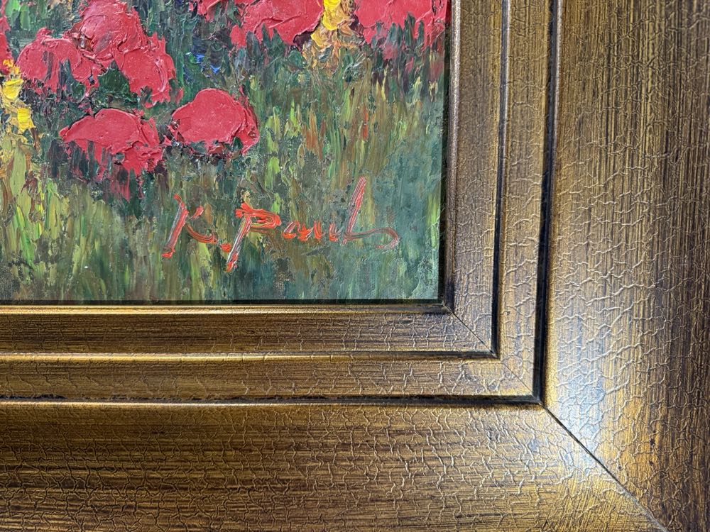 Poppies - K. Paul art collectible - Main Image 3