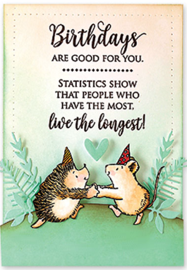 Birthday Love - Penny Black art collectible - Main Image 2