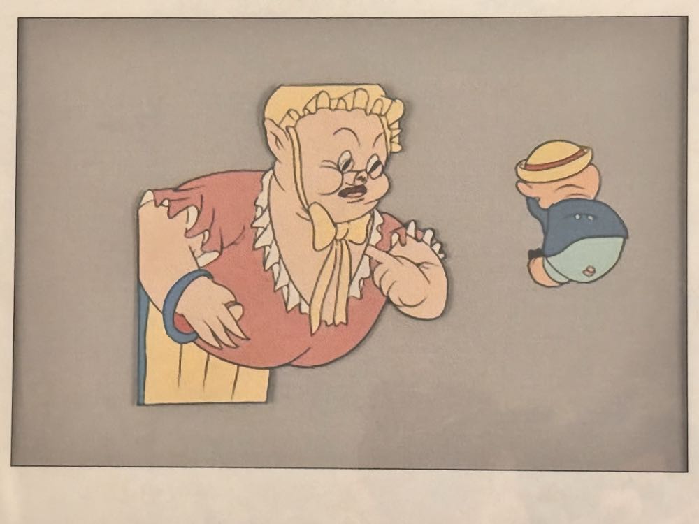 Porky Pig “Kitty Kornered” LE 482/500 LR