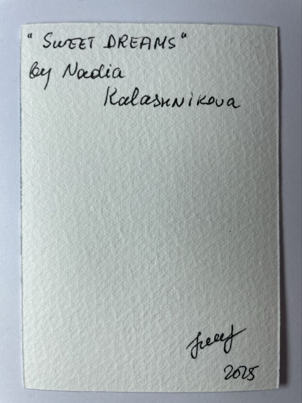 Sweet Dreams - Nadia Kalashnikova art collectible - Main Image 4