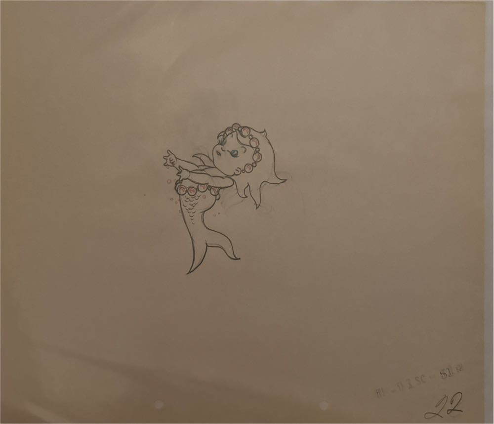 Walt Disney Silly Symphonies Merbabies Waterbabies - Walt Disney art collectible - Main Image 2