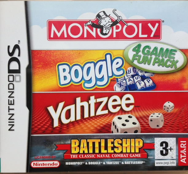 4 Game Fun Pack (DS)  board game collectible - Main Image 1