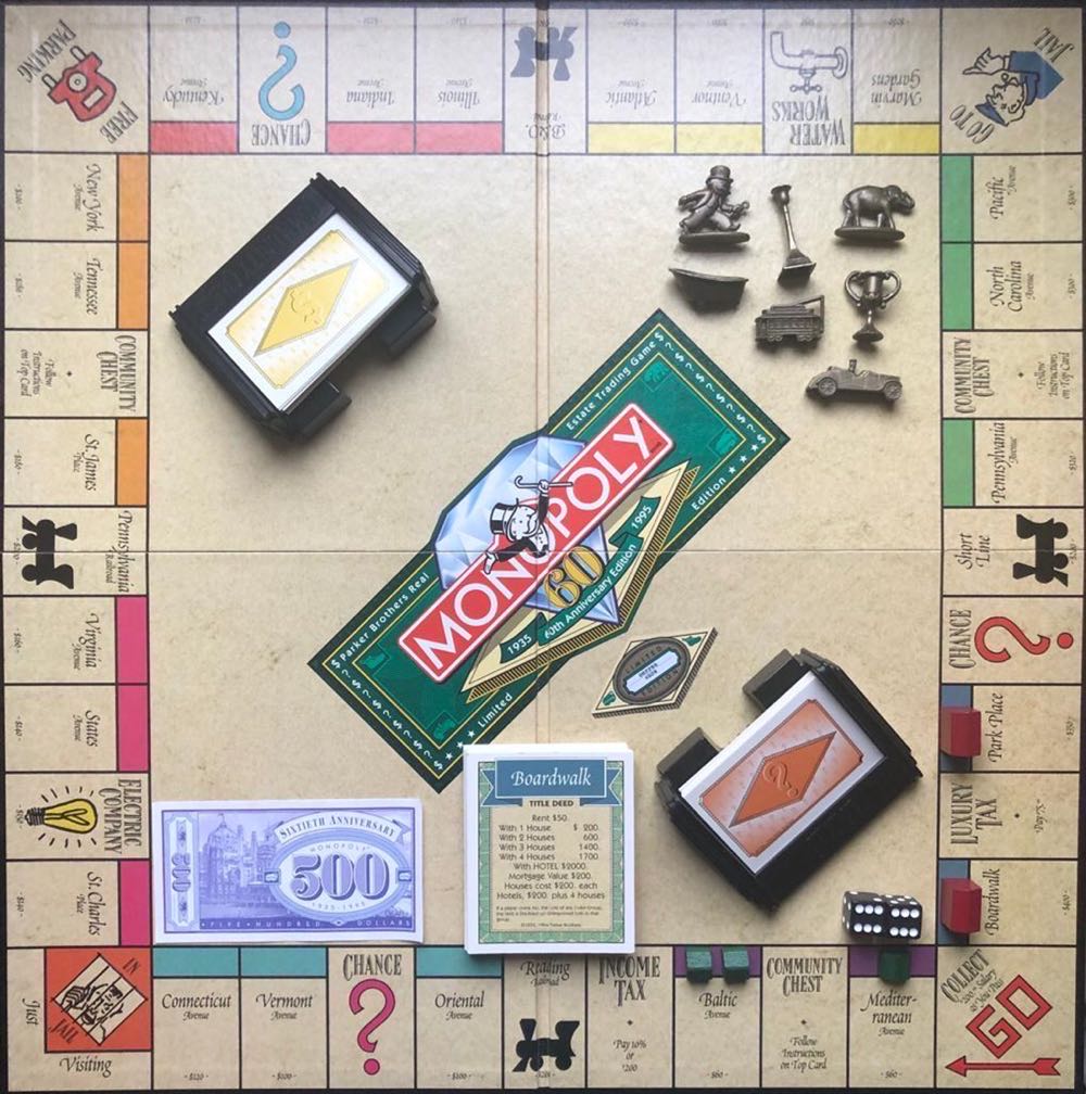 60th Anniversary [USA]  (2-8) board game collectible [Barcode 073000400019] - Main Image 2