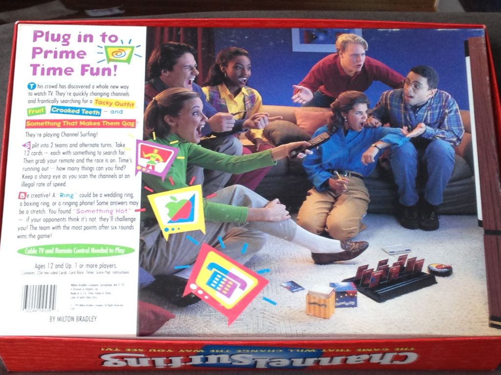 Channel Surfing  (1+) board game collectible [Barcode 032244045394] - Main Image 2