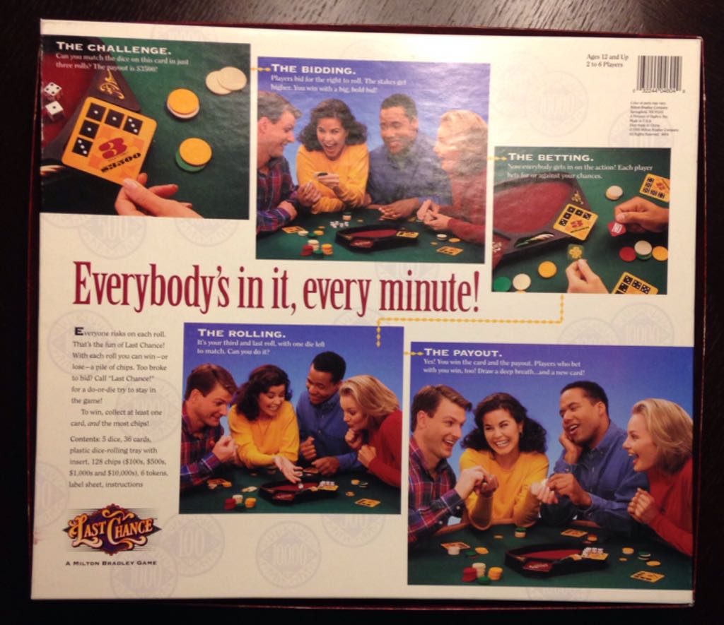 Last Chance  (2-6) board game collectible [Barcode 032244046049] - Main Image 2