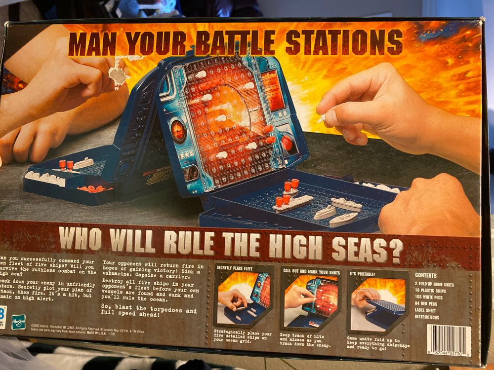 Battleship  (2) board game collectible [Barcode 032244047305] - Main Image 4