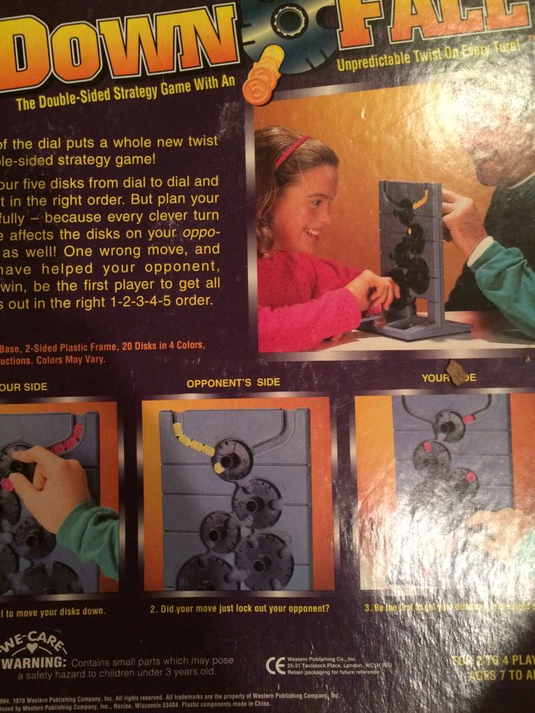 Downfall  (2-4) board game collectible [Barcode 033500052798] - Main Image 2