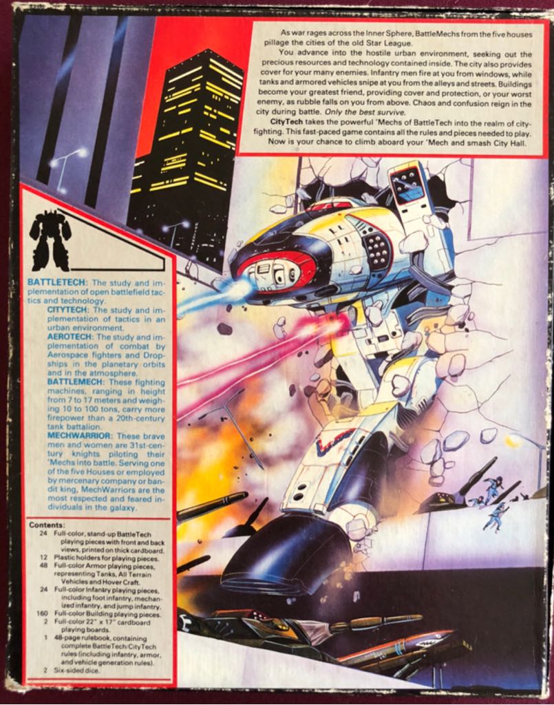 Citytech  (2-6) board game collectible [Barcode 034057016080] - Main Image 2