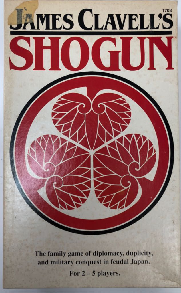 Shogun  (2-5) board game collectible [Barcode 034057017032] - Main Image 1