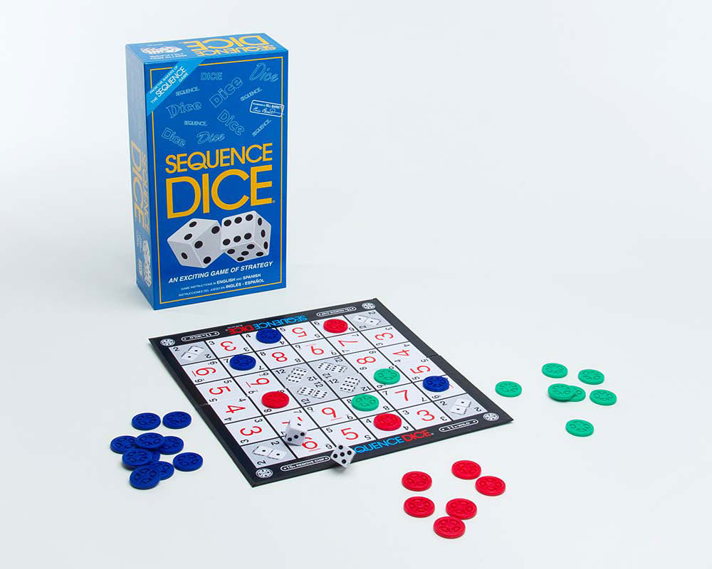 Sequence Dice  (2-4) board game collectible [Barcode 035261080072] - Main Image 3