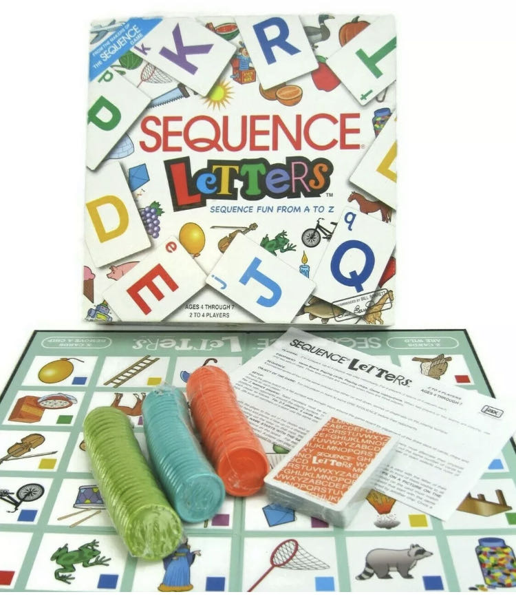 Sequence: Letters  (2-4) board game collectible [Barcode 035261080119] - Main Image 3