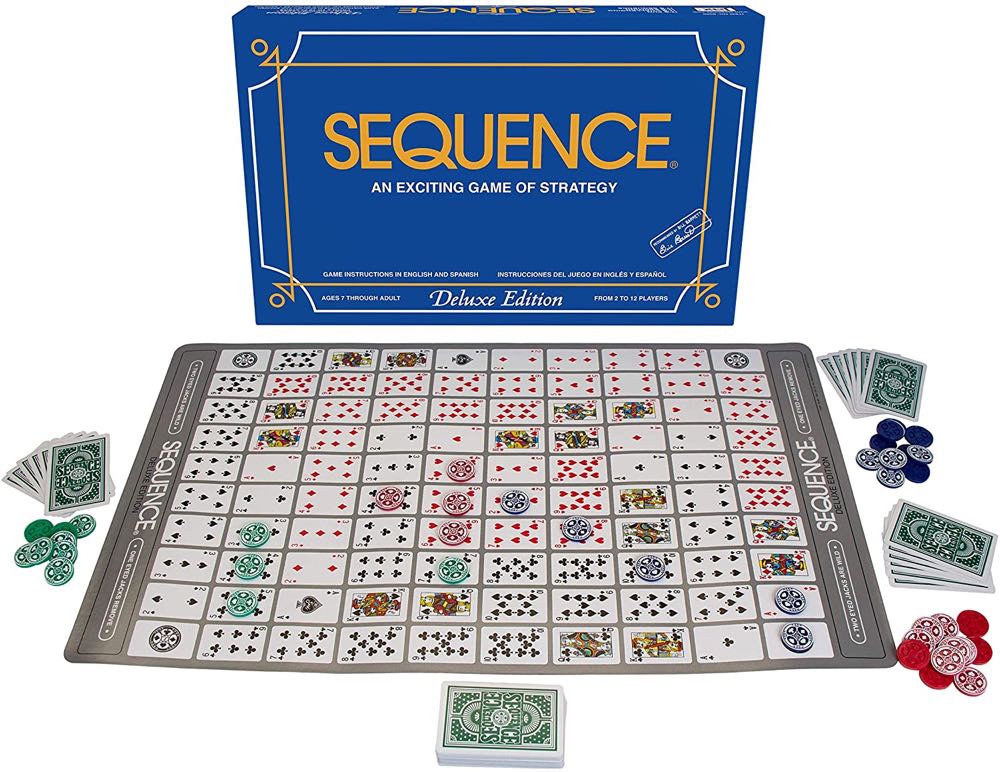 Sequence: Deluxe Edition  (2-12) board game collectible [Barcode 035261080607] - Main Image 3