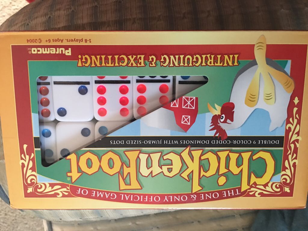Chicken Foot Dominos  board game collectible [Barcode 014126009069] - Main Image 1