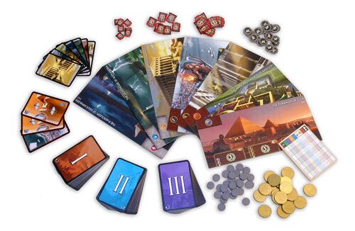 7 Wonders  (2,3,4,5,6,7) board game collectible [Barcode 038101000063] - Main Image 2