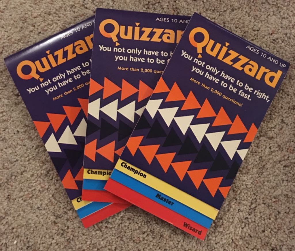 Quizzard Game Books : All Family Edition  (3-6) board game collectible [Barcode 038457030110] - Main Image 2