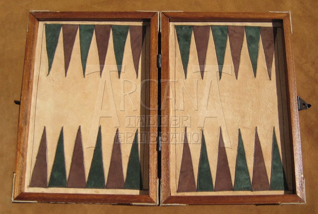 Backgammon  (2) board game collectible [Barcode 038805000802] - Main Image 2