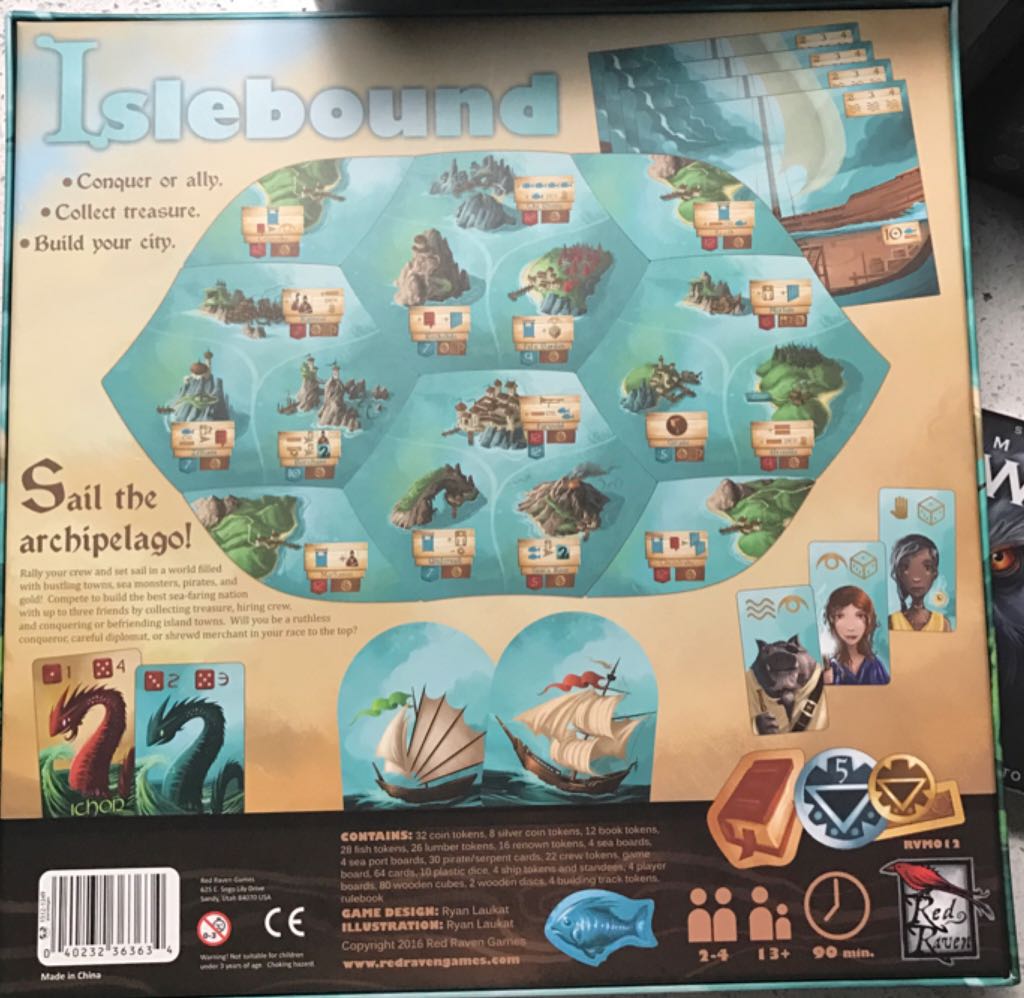 Islebound  (2-4) board game collectible [Barcode 040232363634] - Main Image 2