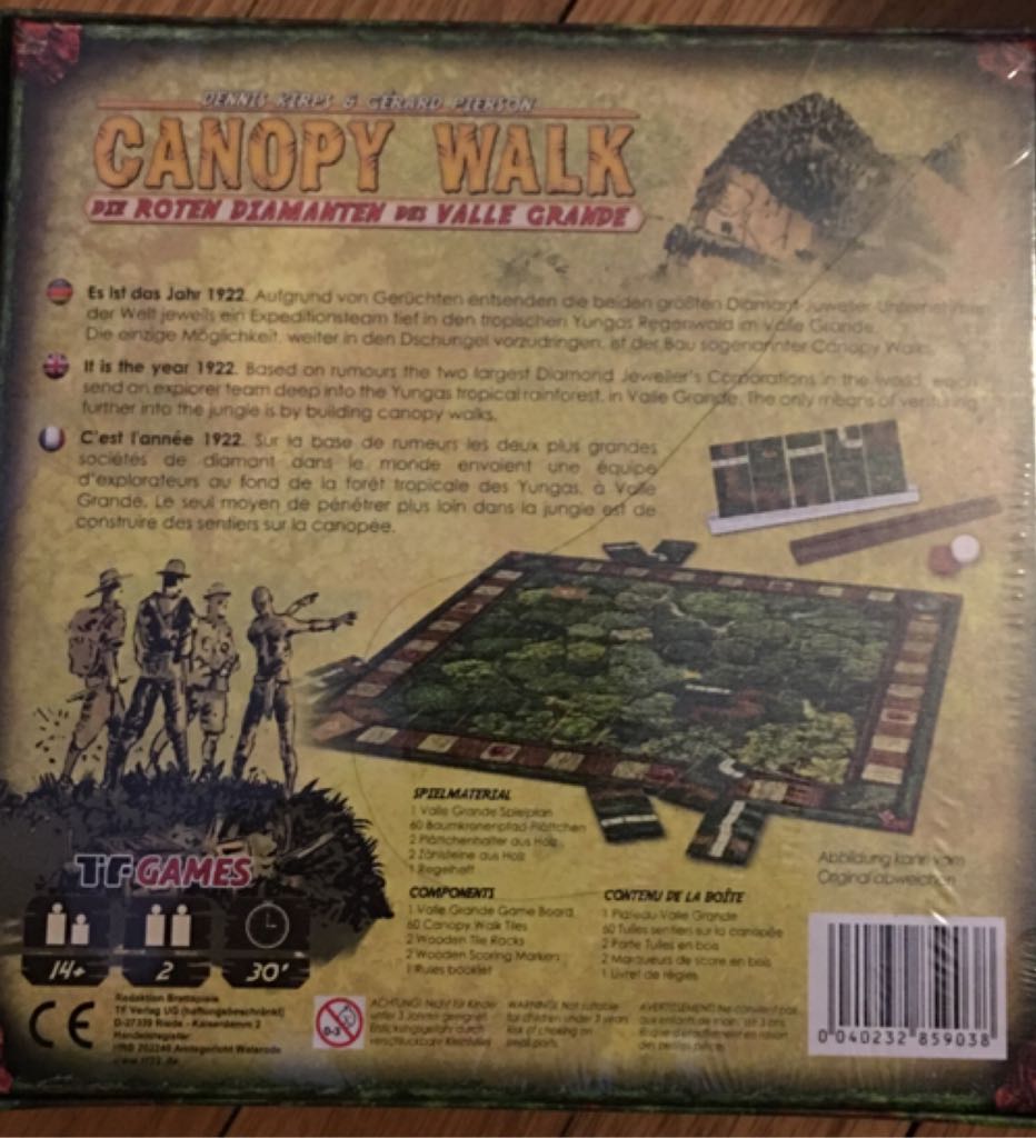 Canopy walk  (2) board game collectible [Barcode 040232859038] - Main Image 2