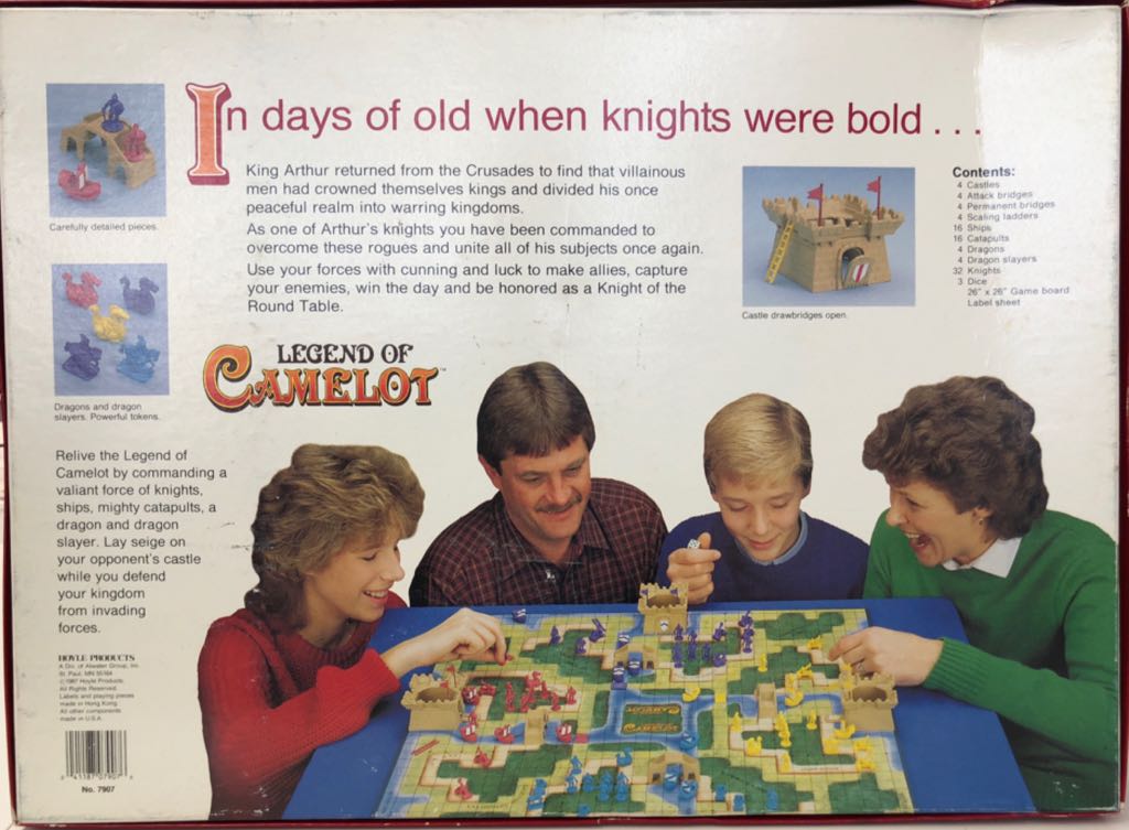 Legends of Camelot  (2-4) board game collectible [Barcode 041187079076] - Main Image 2