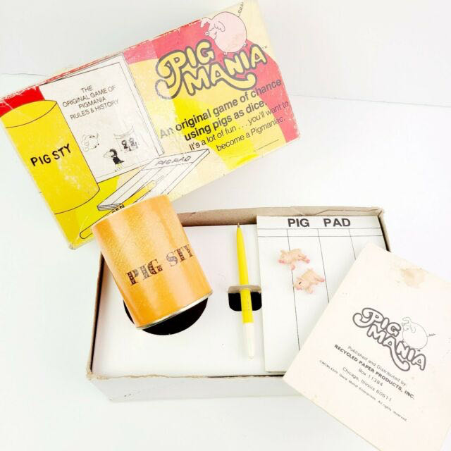 Pig Mania  (2-10) board game collectible [Barcode 042823000010] - Main Image 3