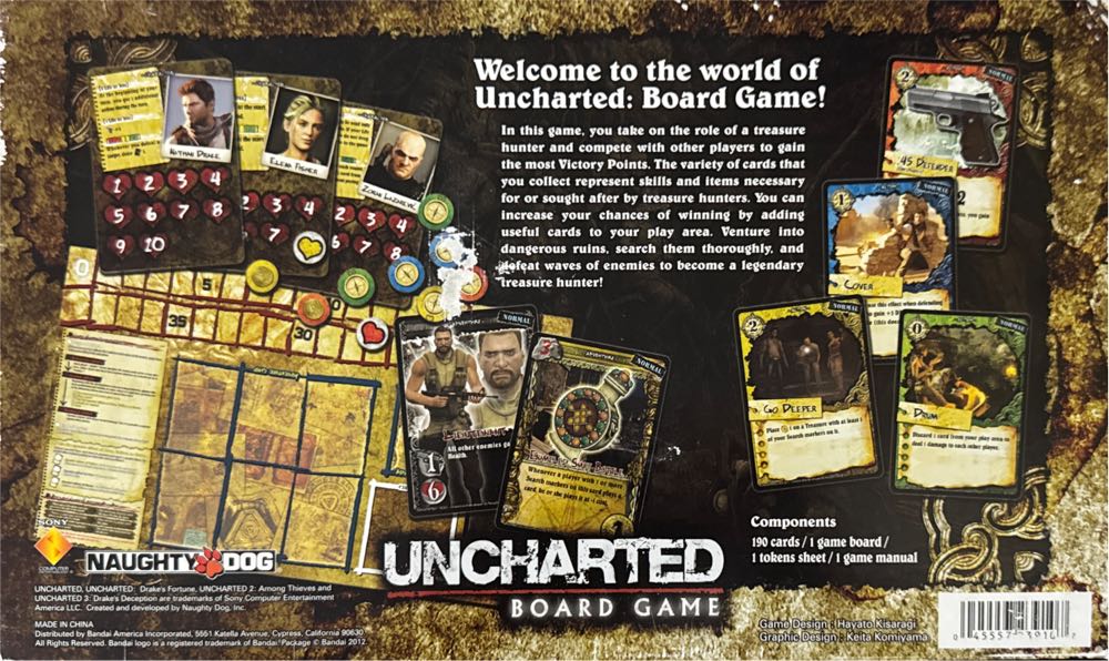 Uncharted  (2-4) board game collectible [Barcode 045557239107] - Main Image 2