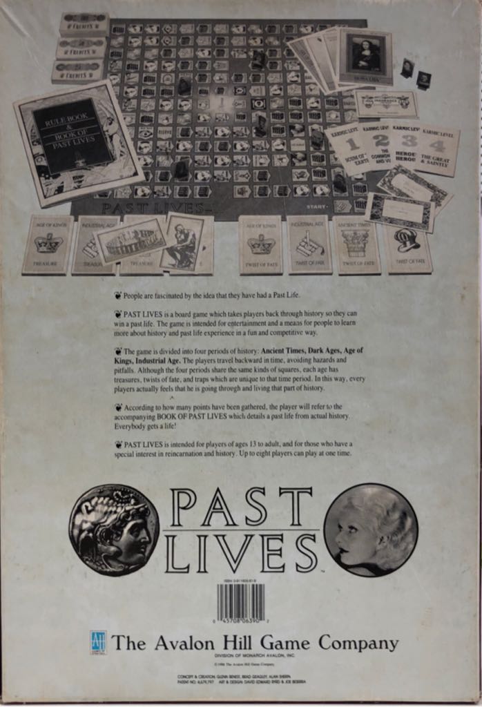 Past Lives  (2-6) board game collectible [Barcode 045708063902] - Main Image 2