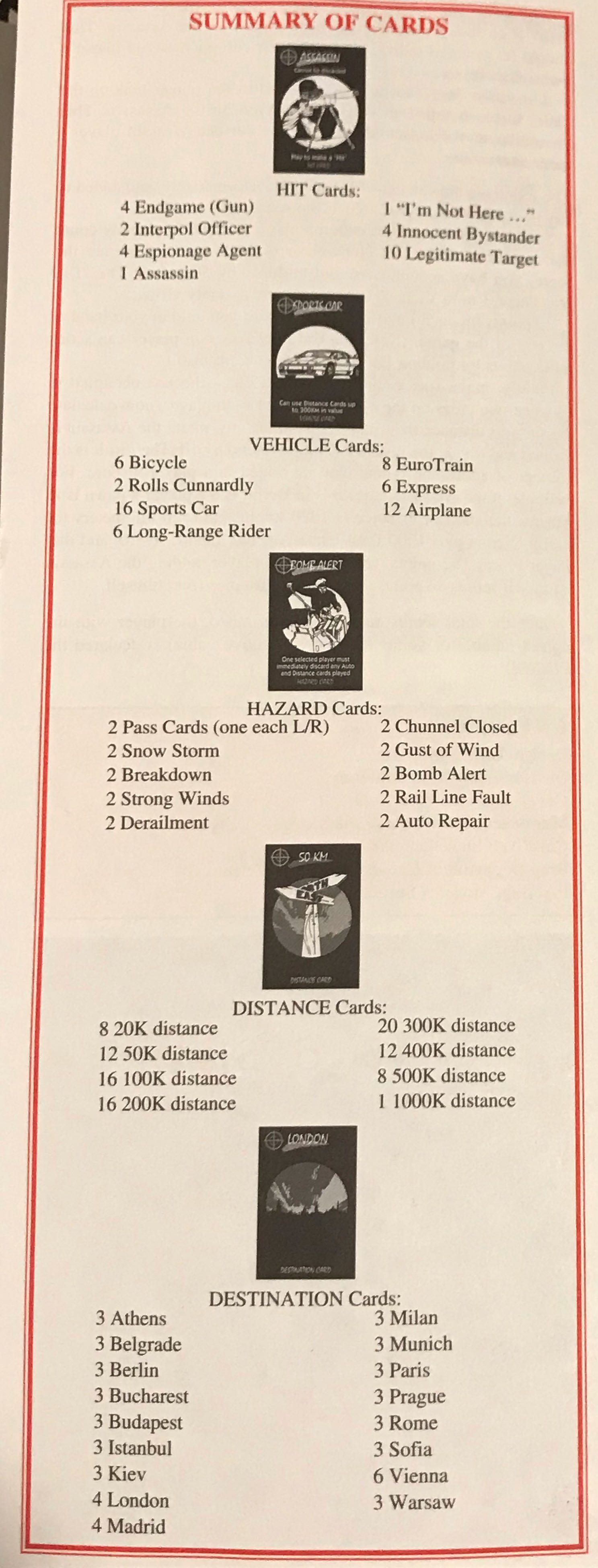 Assassin  (3-6) board game collectible [Barcode 045708064466] - Main Image 4