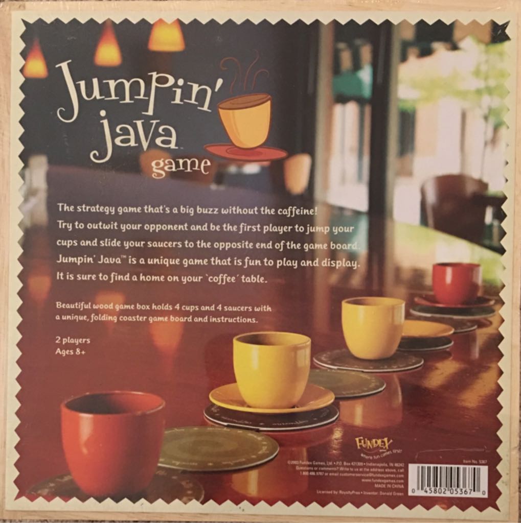 Jumpin’ Java  (2) board game collectible [Barcode 045802053670] - Main Image 2