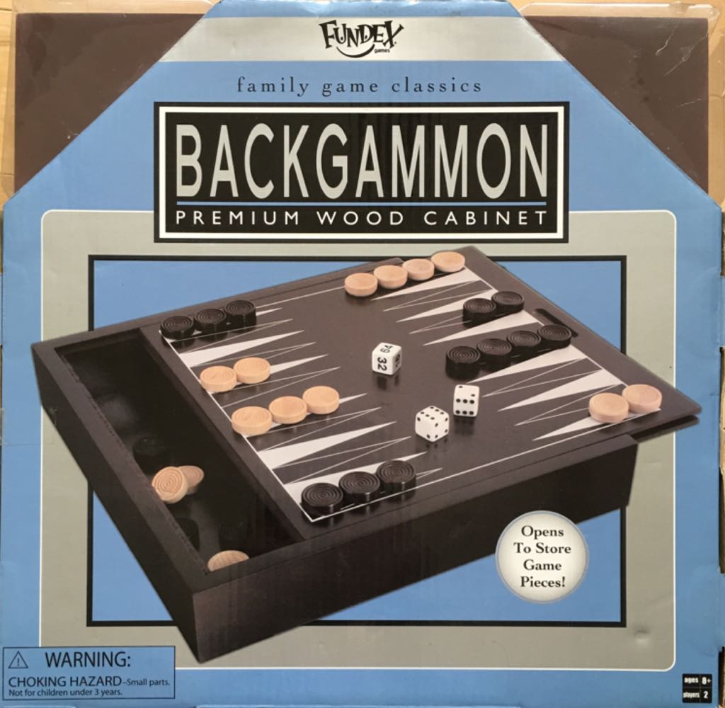 Backgammon  (2) board game collectible [Barcode 045802573000] - Main Image 2
