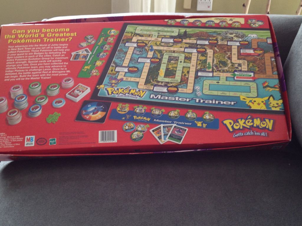 Pokémon Master Trainer 2  (2-6) board game collectible [Barcode 016930478758] - Main Image 2