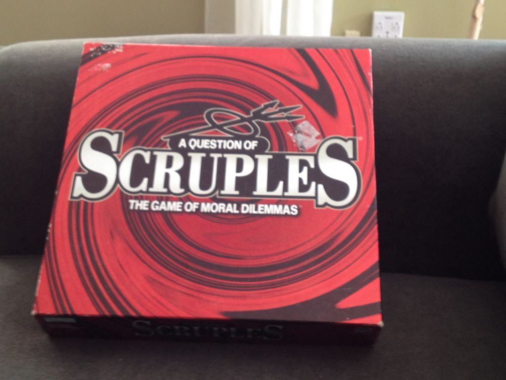 A Question Of Scruples  (4-12) board game collectible [Barcode 016930478871] - Main Image 1