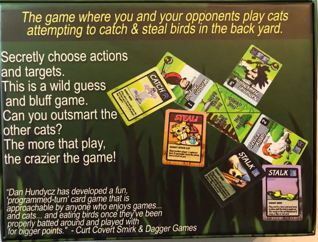 Cats: A Sad But Necessary Cycle of Violent Predatory Behavior  (3 to 5 Players) board game collectible [Barcode 046144990791] - Main Image 2