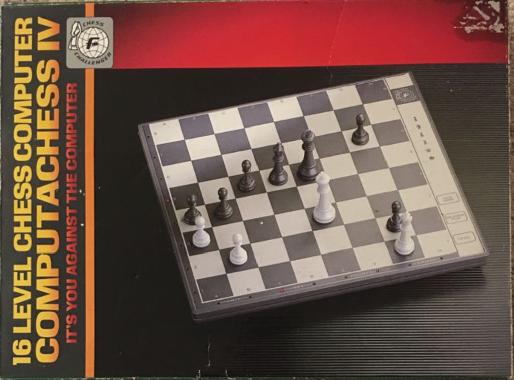 Computachess IV  (1) board game collectible [Barcode 017223060995] - Main Image 1