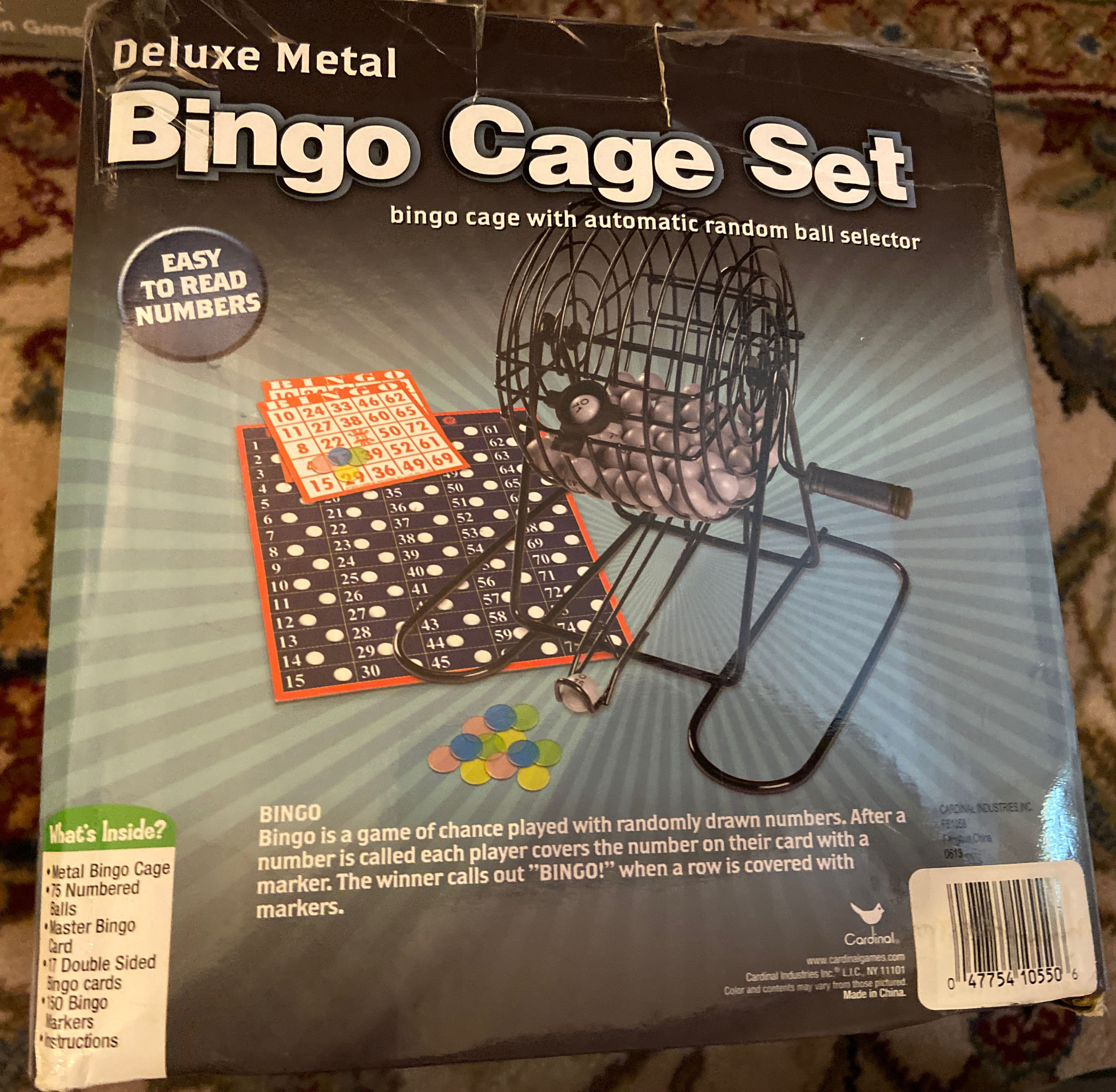 Bingo  (2+) board game collectible [Barcode 047754105506] - Main Image 2
