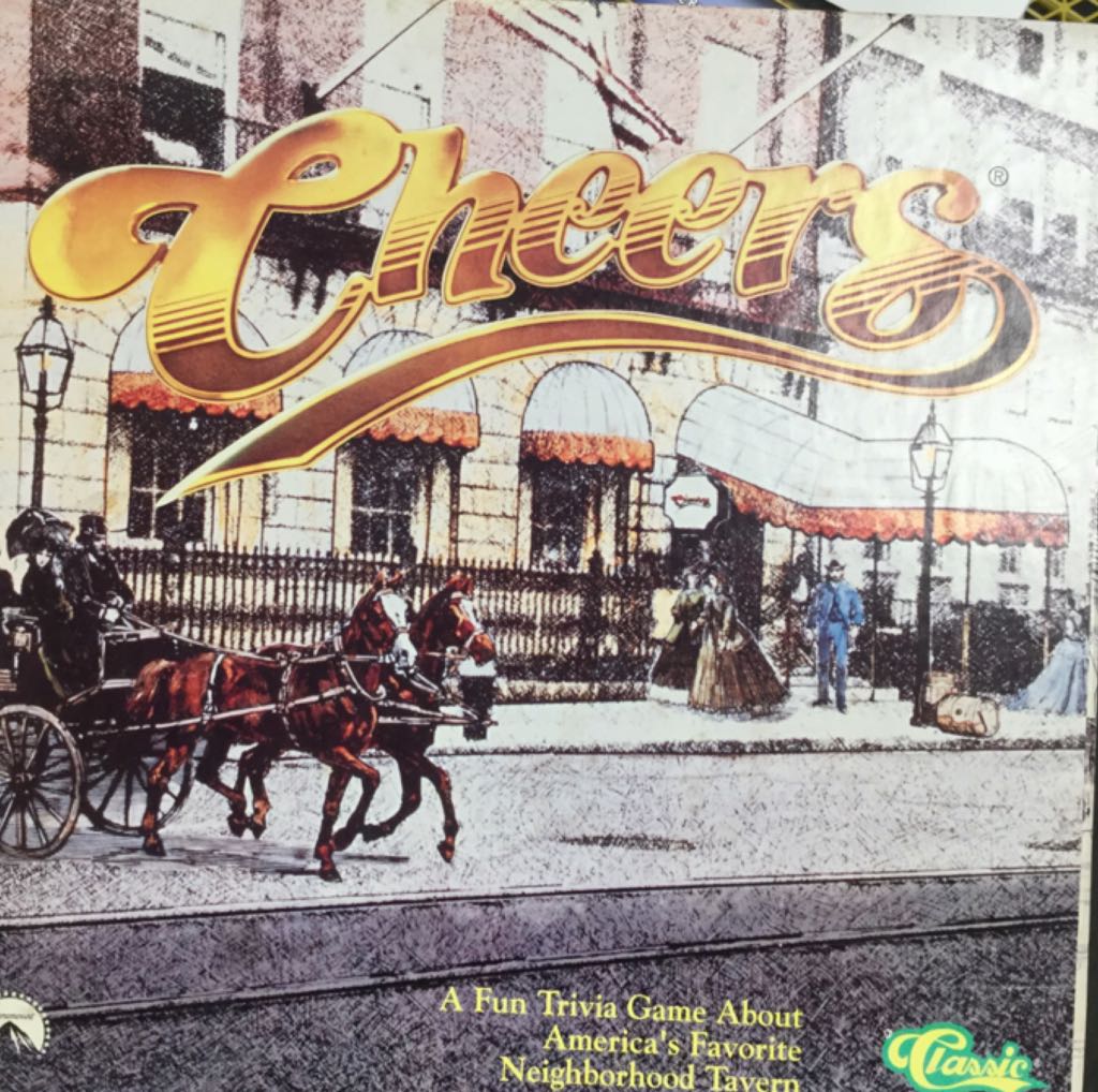 Cheers Trivia  (2-8) board game collectible [Barcode 017281192416] - Main Image 1