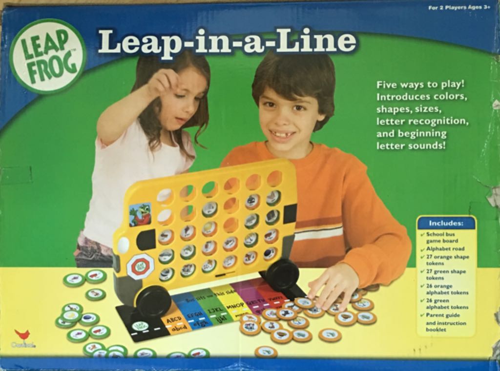 Leap Frog : Leap-in-a-Line  (2) board game collectible [Barcode 047754306903] - Main Image 2