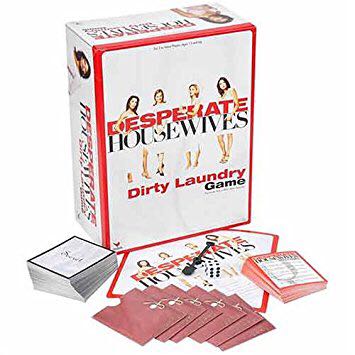 Desperate Housewives Dirty Laundry Game  (2+) board game collectible [Barcode 047754395174] - Main Image 2