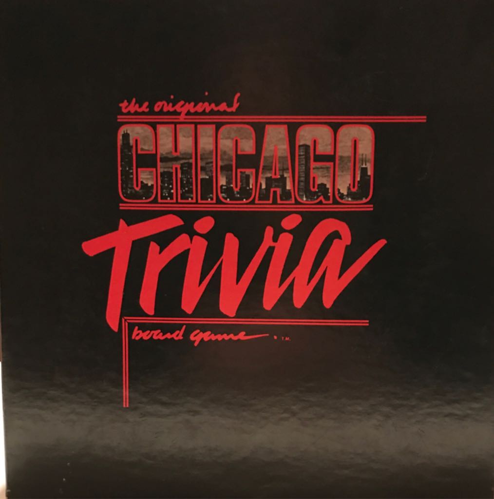 Original Chicago Trivia Board Game, The  (2-24) board game collectible [Barcode 017618048461] - Main Image 1