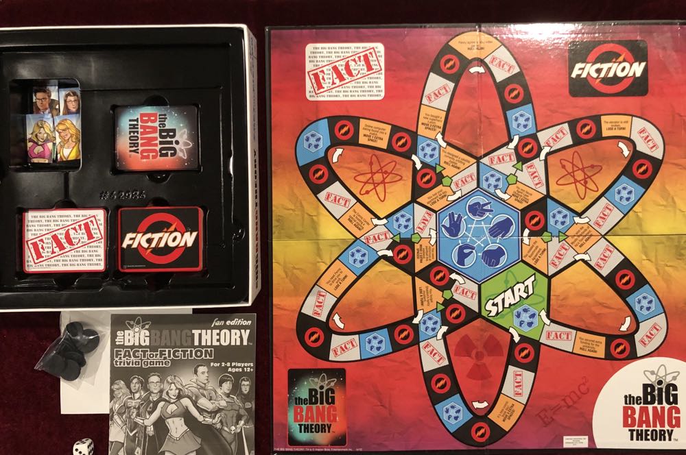 Big Bang Theory Fact or Fiction Trivia Game Fan Edition  (2-8) board game collectible [Barcode 047754620863] - Main Image 3