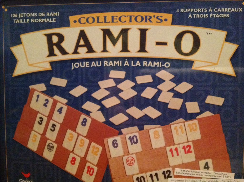 Rummy-O  (2-4) board game collectible [Barcode 047754851007] - Main Image 2