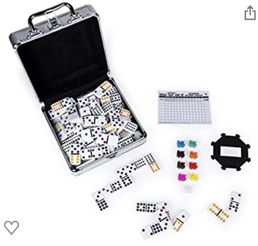 Double 12 Mexican Train Domino Game  (2 - 8) board game collectible [Barcode 047754959307] - Main Image 2