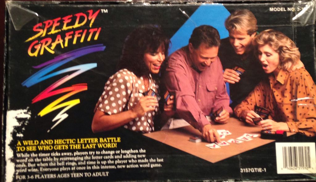 Speedy Graffiti  (3-6) board game collectible [Barcode 050626315705] - Main Image 2