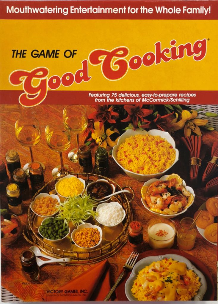 Good Cooking, The Game of  (2-4) board game collectible [Barcode 050758310036] - Main Image 1