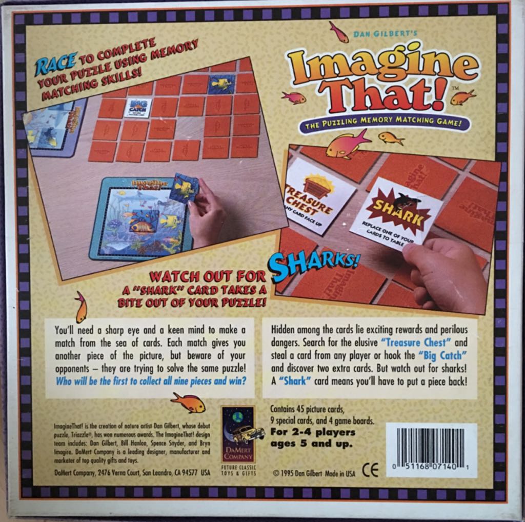 Imagine That!  (2-4) board game collectible [Barcode 051168071401] - Main Image 2