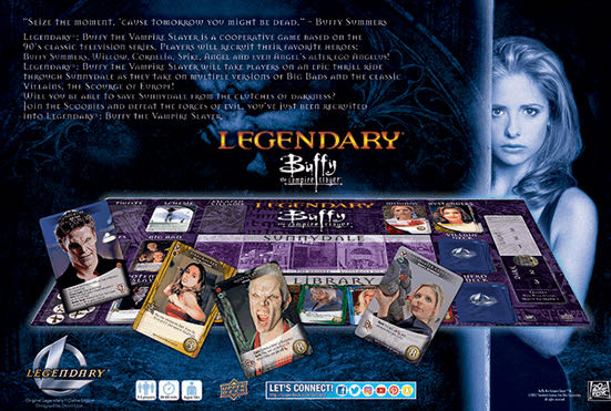 Buffy: Legendary-Buffy  (1-5) board game collectible [Barcode 053334867337] - Main Image 2