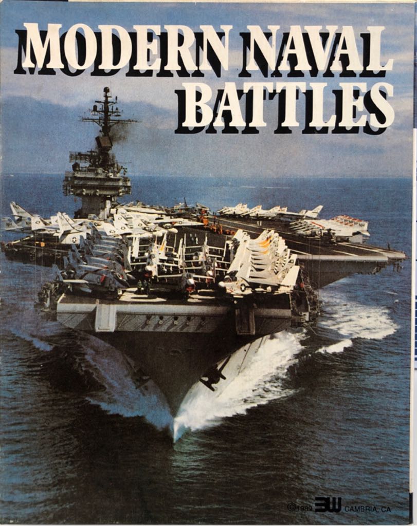 Modern Naval Battles  (2-6) board game collectible [Barcode 054756760220] - Main Image 1