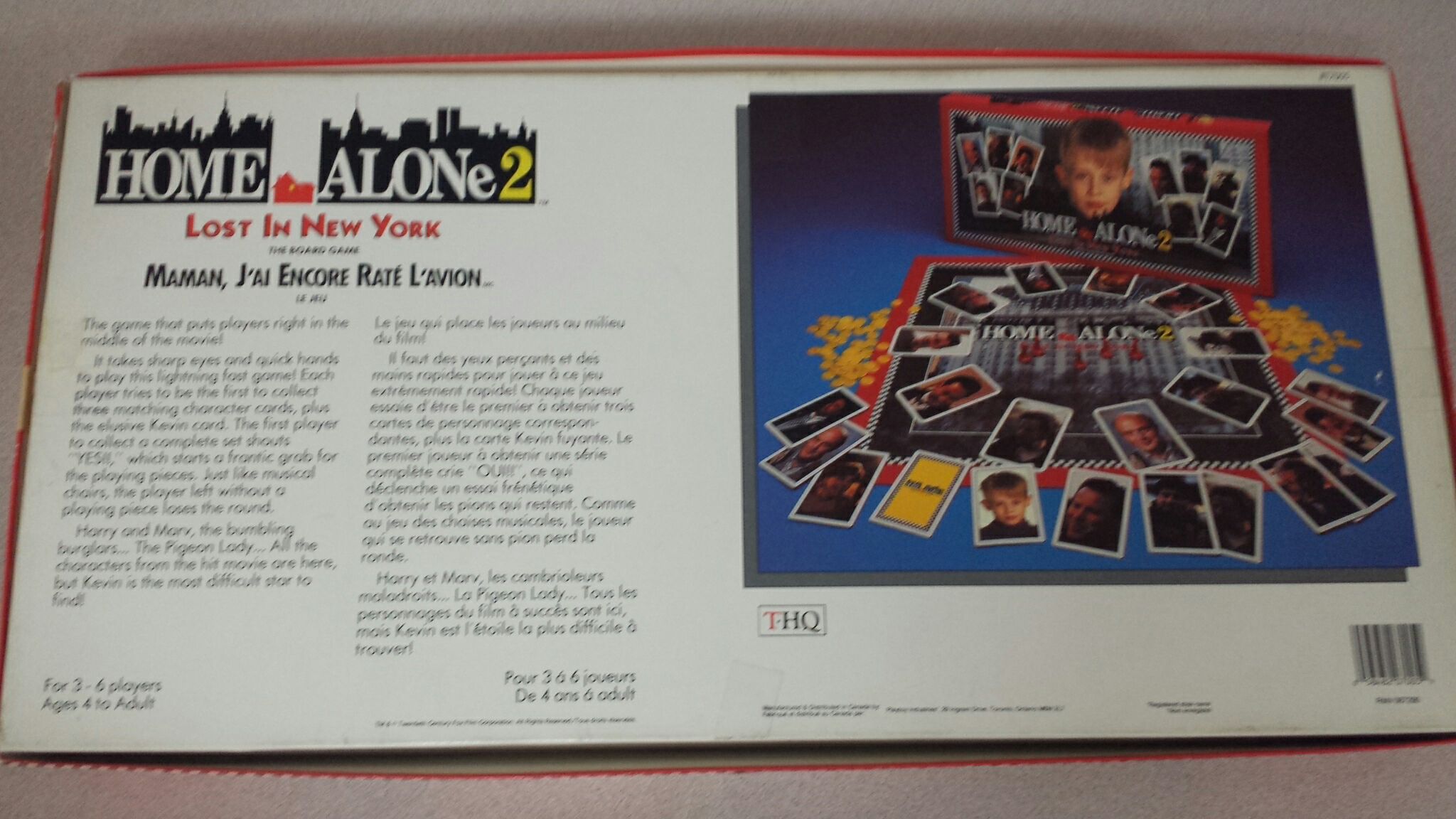 Home Alone 2 Lost in New York Board Game  (3-6) board game collectible [Barcode 058482070059] - Main Image 2