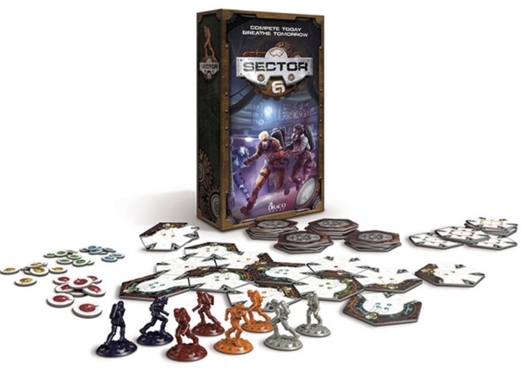 Sector 6  (1-6) board game collectible [Barcode 0602561772732] - Main Image 2